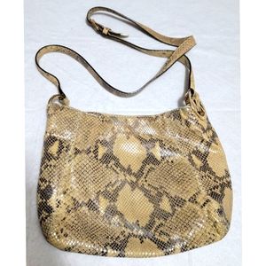 Michael Kors Snakeskin Crossbody/Shoulder Bag